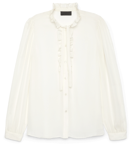 NILI LOTAN SHIRT, goop, $575
