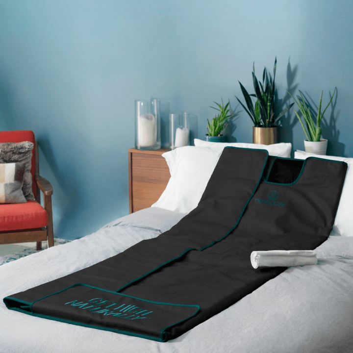 HigherDOSE Infrared Sauna Blanket V3 goop, $500