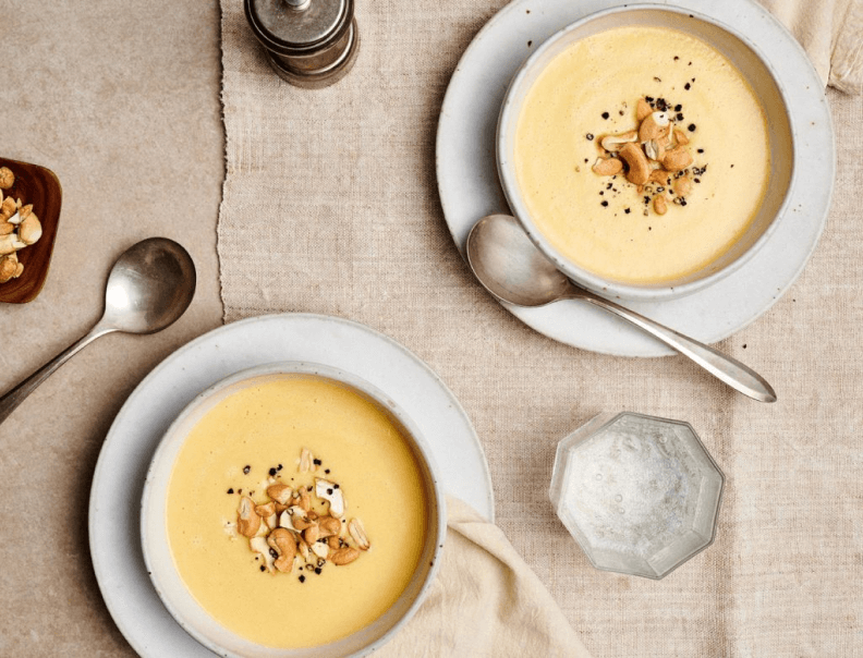 Creamy Cashew and Butternut Squash Soup