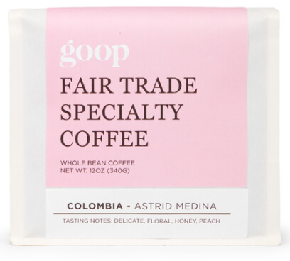 goop Special coffee for fair trade