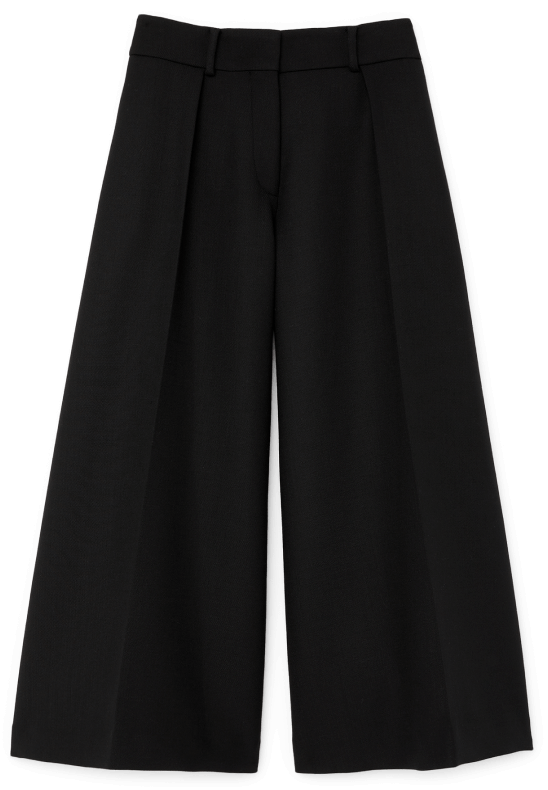 G. Label Wide Pleated Culottes