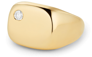 G. Label Sydney Floating-Diamond Pinkie Ring goop, $1,300