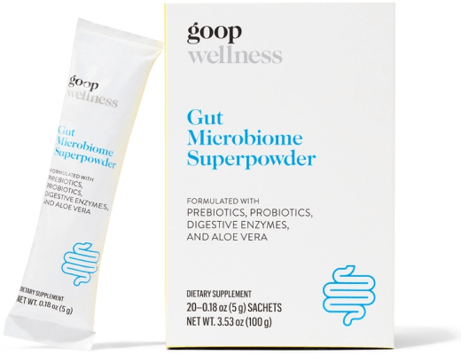 goop Wellness GUT MICROBIOME SUPERPOWDER goop, $55 / $50 with subscription