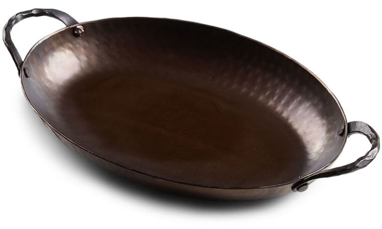 Smithey Ironware Co. Carbon Steel Oval Roaster
