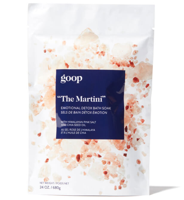 goop Beauty “THE MARTINI” EMOTIONAL DETOX BATH SOAK