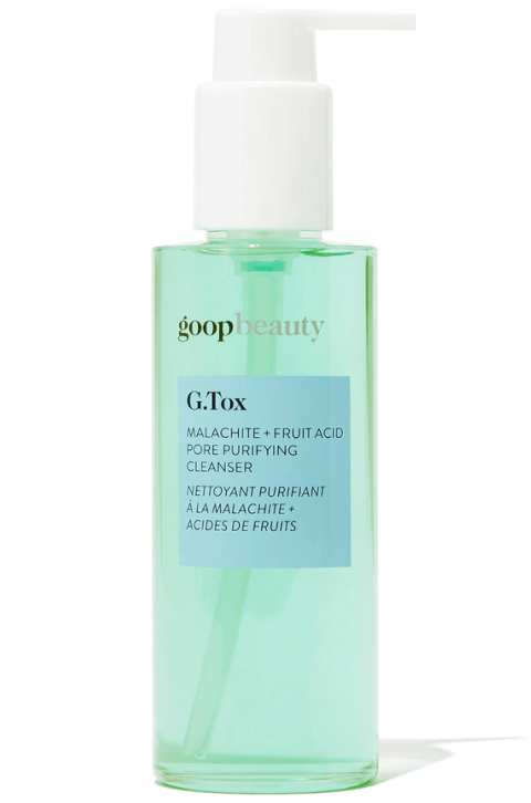 goop Beauty G. Tox Malachite + Fruit Acid Pore Purifying Cleanser