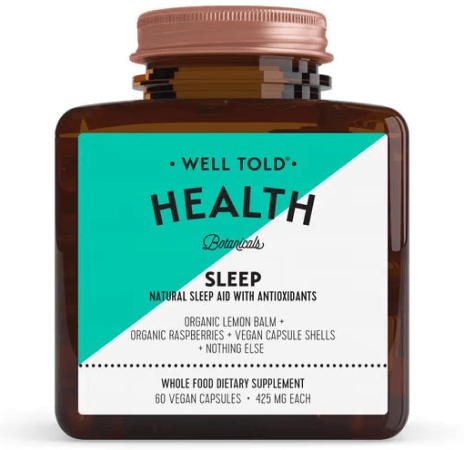 Well Told Health
            SLEEP NATURAL SLEEP AID WITH ANTIOXIDANTS