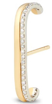 G. Label Fiene Yellow Gold and Pavé Ear Cuff goop, $650