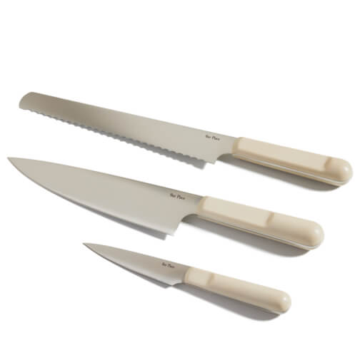 Our Place Knife Trio goop, $145