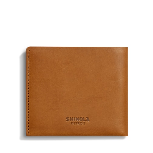 Shinola Utility Bifold Wallet goop, $165