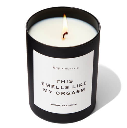 goop x Heretic This Smells Like My Orgasm Candle