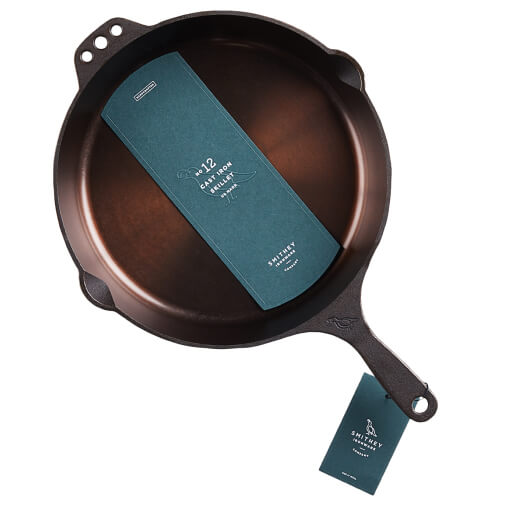 Smithey Ironware Co. No. 12 Cast-Iron Skillet goop, $200