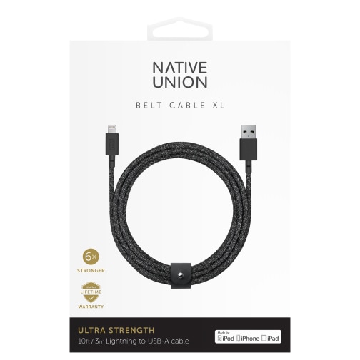 Native Union Belt Cable XL goop, $35