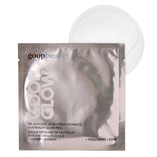 goop Beauty GOOPGLOW 15% Glycolic acid Overnight Glow Peel goop, $125/$112 with subscription