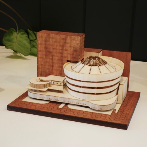 Little Building Co. DIY Guggenheim Museum Model Kit
