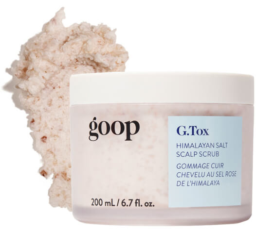 goop Beauty G. Tox Himalayan Salt Scalp Scrub Shampoo, goop, $42