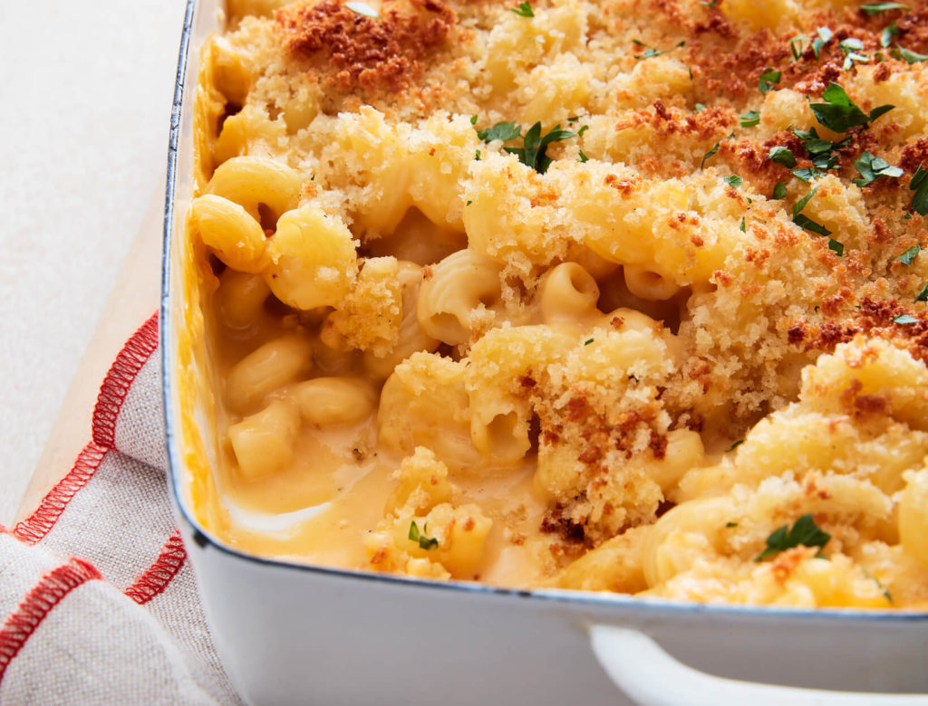 macaroni and cheese with bread crumb topping recipe