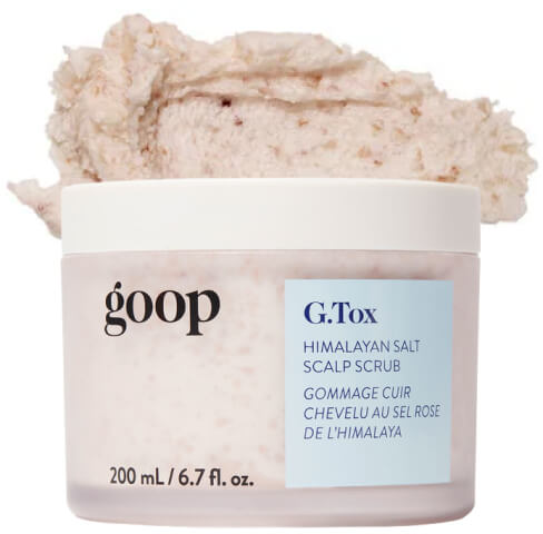 goop Beauty G.Tox Himalayan Salt Scalp Scrub Shampoo goop, $42