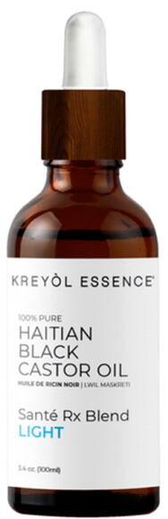 Kreyol Essence Haitian Black Castor Oil Light, goop, $50