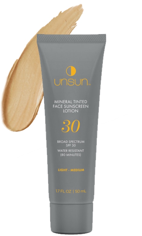 Unsun Mineral Tinted Face Sunscreen, goop, $29