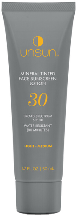 Unsun Mineral Tinted Face Sunscreen, goop, $29.