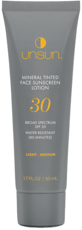 Unsun Mineral Tinted Face Sunscreen