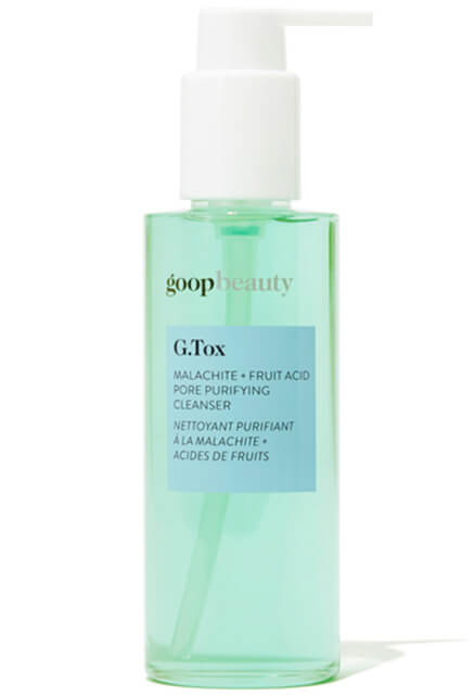 goop Beauty G.Tox Malachite + اسید میوه پاک کننده منافذ، گوپ، 48 دلار / 44 دلار با اشتراک