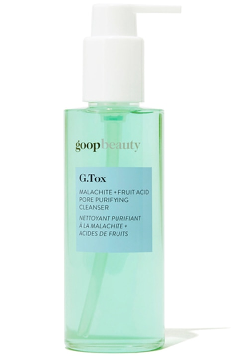 goop Beauty G.Tox Malachite + Fruit Acid Pore Purifying Cleanser, goop, $48/$44 with subscription