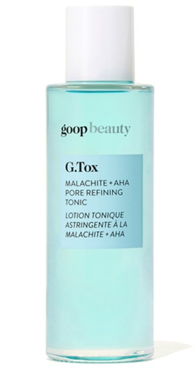 goop Beauty G.Tox Malachite + AHA Pore Refining Tonic, goop, $75/$86 with subscription
