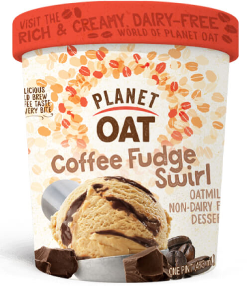 Planet Oat Coffee Fudge Swirl