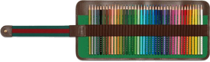 Gucci coloring pencil set
