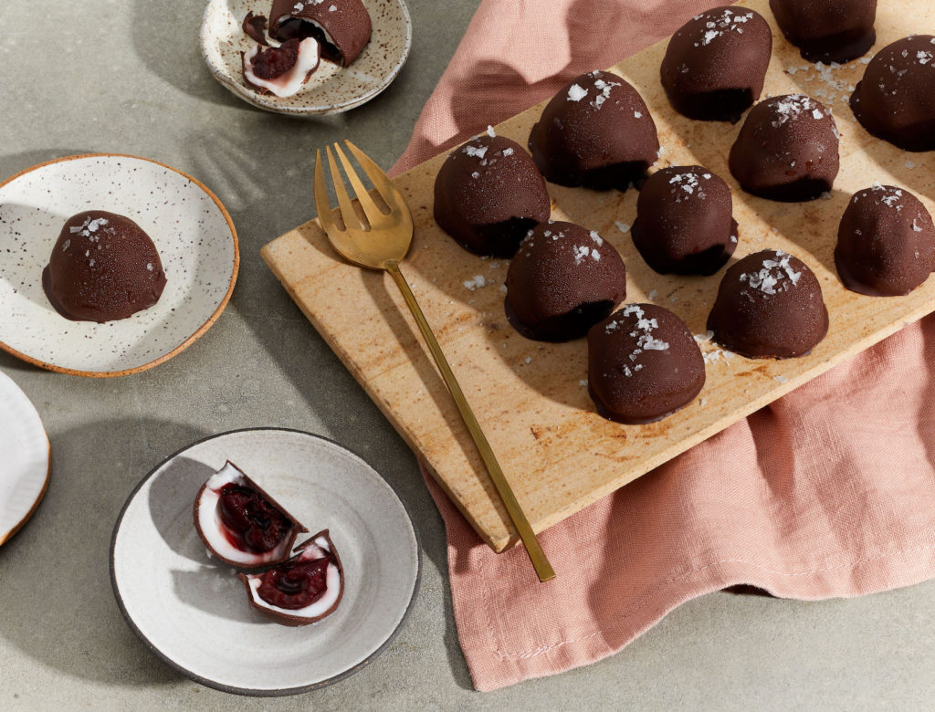 Frozen Cherry Bonbons Recipe goop photo