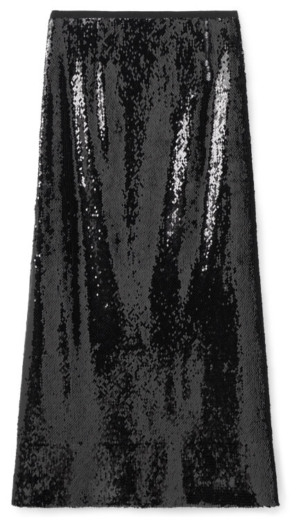 G. Label Weiser Sequin Pencil Skirt