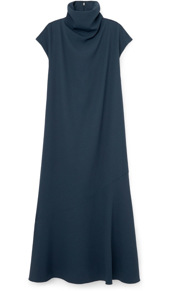 Valy High-Neck A-Line Dress G. Label, $595