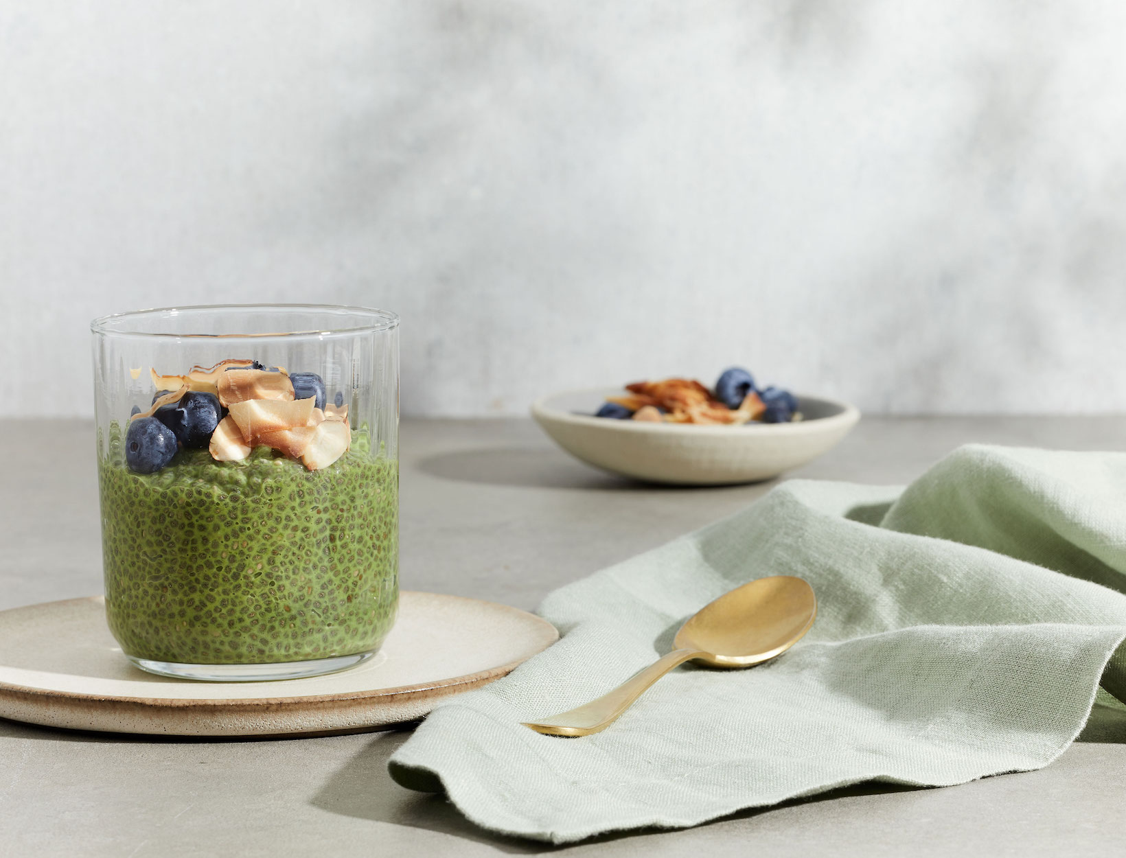 Green Chia Pudding 