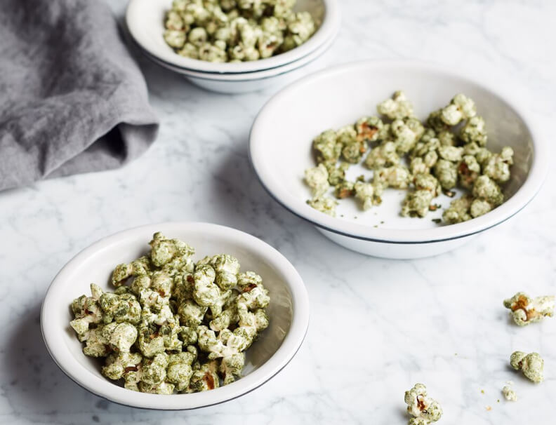 Spirulina Popcorn