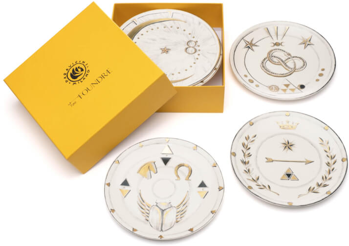 Foundrae dessert plates