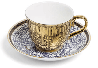 Richard Brendon Georgian Lillies Reflect Teacup & Saucer Set