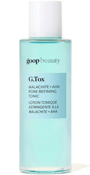 goop Beauty G.Tox Malachite +AHA Pore Refining Tonic