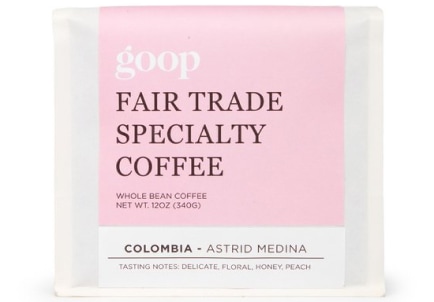 goop Fair Trade Specialty Coffee goop, $28
