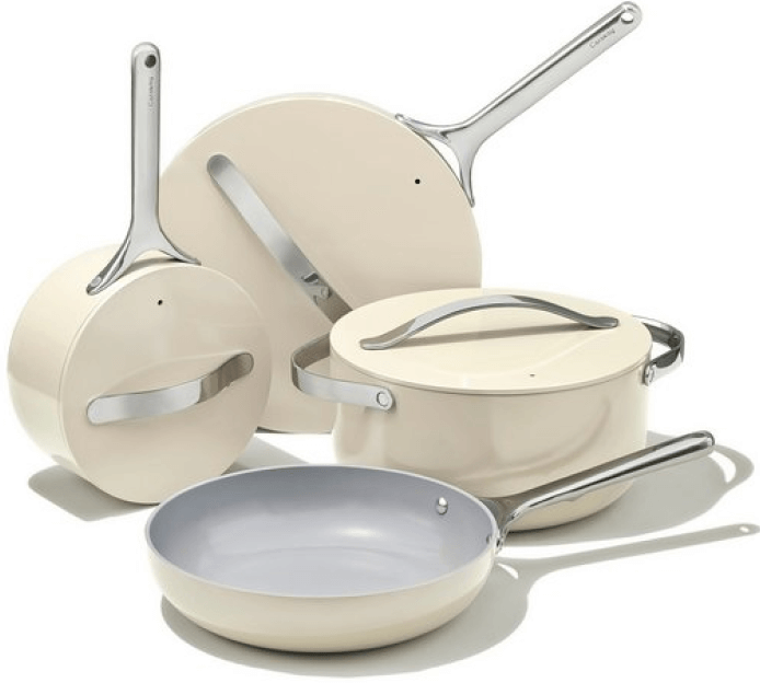 Caraway Ceramic Nonstick Cookware Set