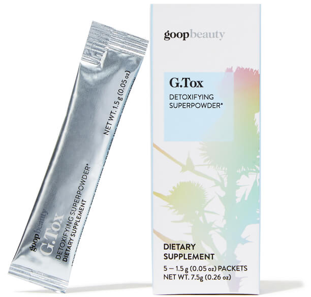goop Beauty G.Tox Detoxifying Superpowder – 5 Stick Pack goop, $12
