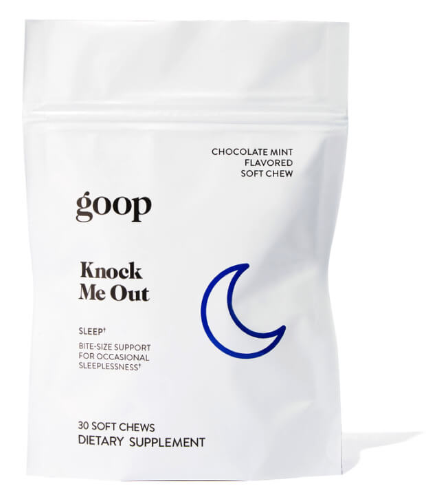 goop Wellness Knock Me Out, goop, $55