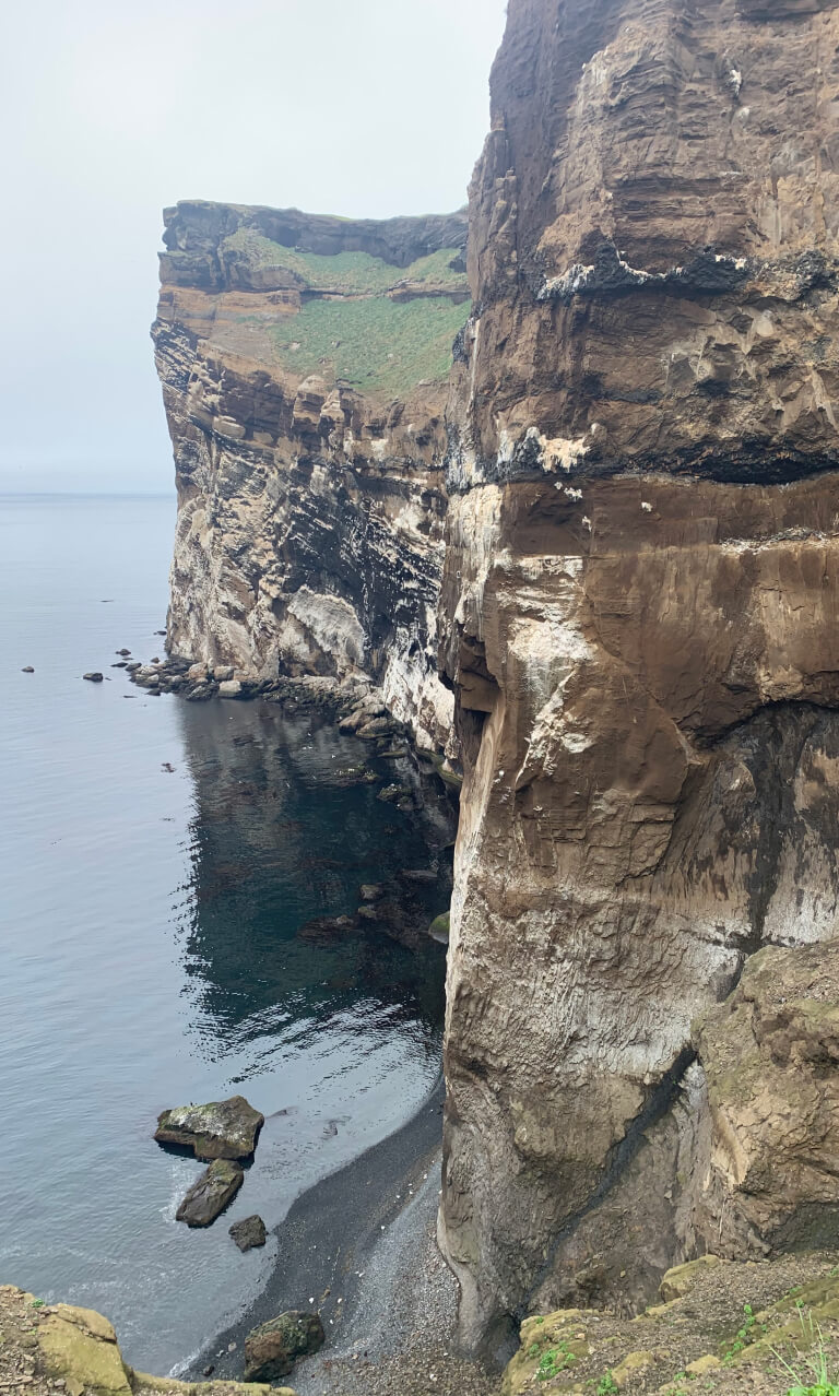 seaside cliff