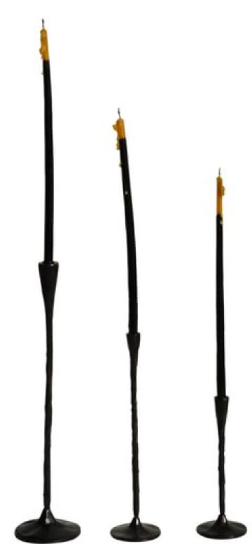 Zeus + Dione Hestia Two-Toned Beeswax Candles, Set of 20