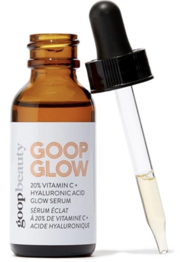 goop Beauty GOOPGLOW 20% Vitamin C + Hyaluronic Acid Glow Serum, goop, $125/$112 with subscription