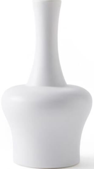 goop x Social Studies White Matte Mini Vase, goop, $28
