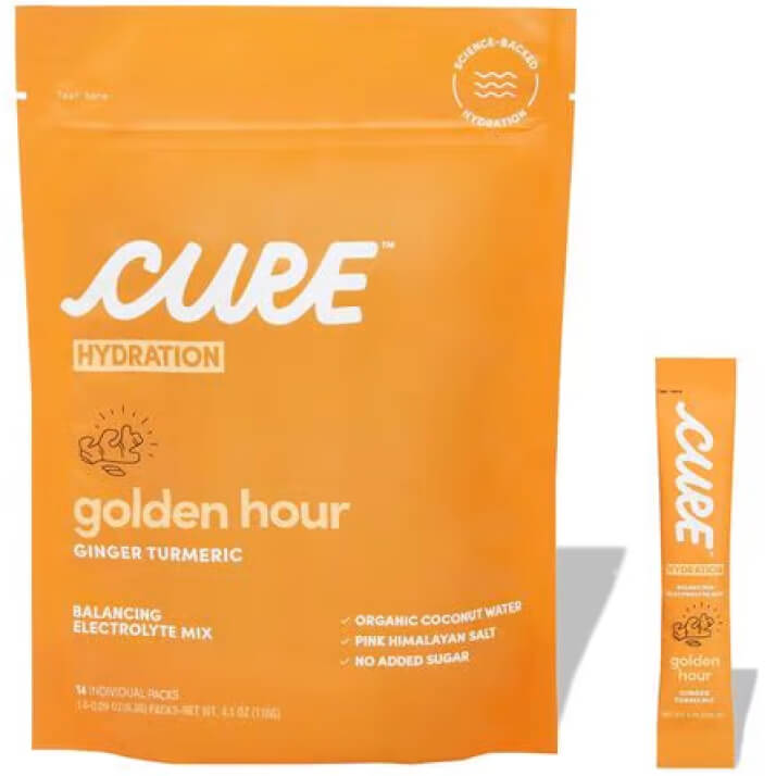 Golden Hour Ginger Turmeric Daily Electrolyte Mix