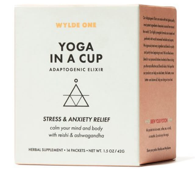 Wylde One YOGA IN A CUP goop, $35