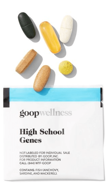 goop Wellness HIGH SCHOOL GENES